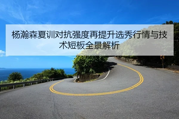 杨瀚森夏训对抗强度再提升选秀行情与技术短板全景解析